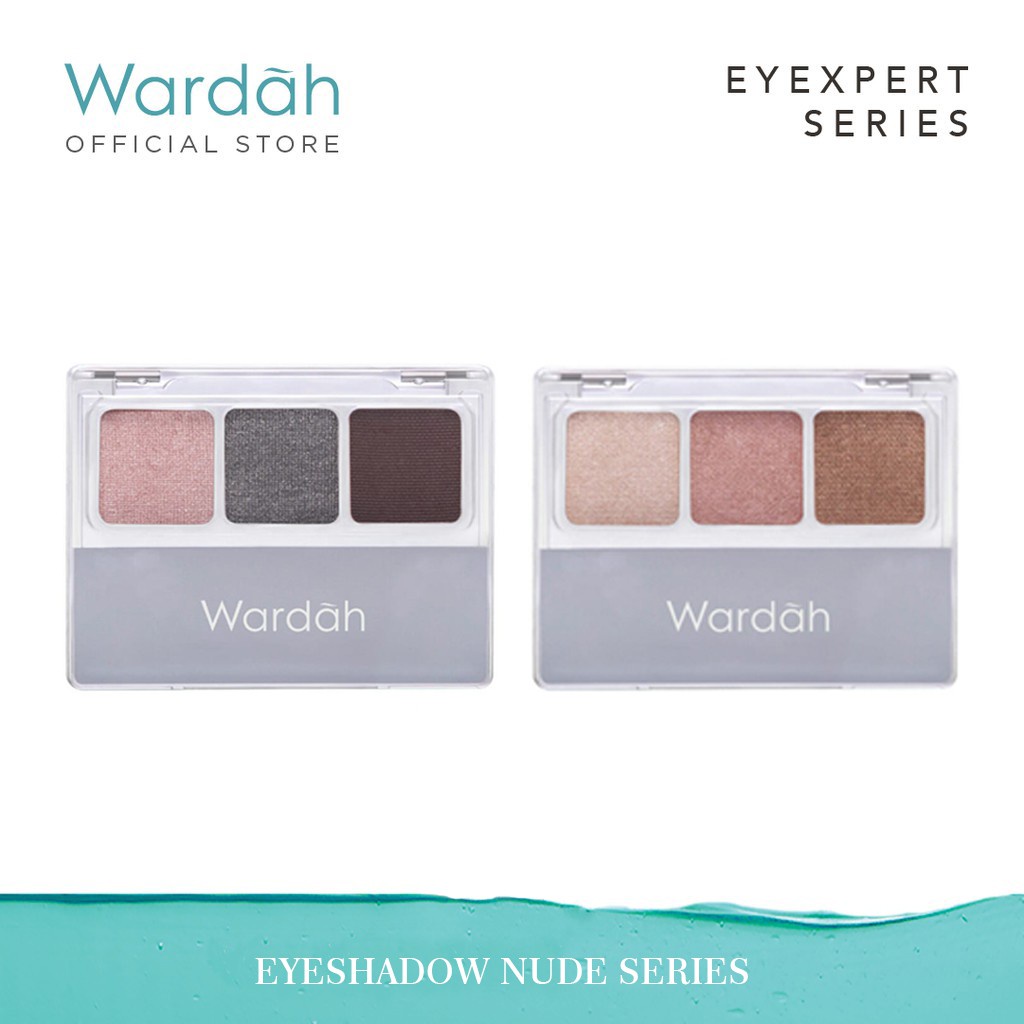 WARDAH EYEXPERT NUDE SERIES EYESHADOW ORIGINAL EYE SHADOW 3,3 GR