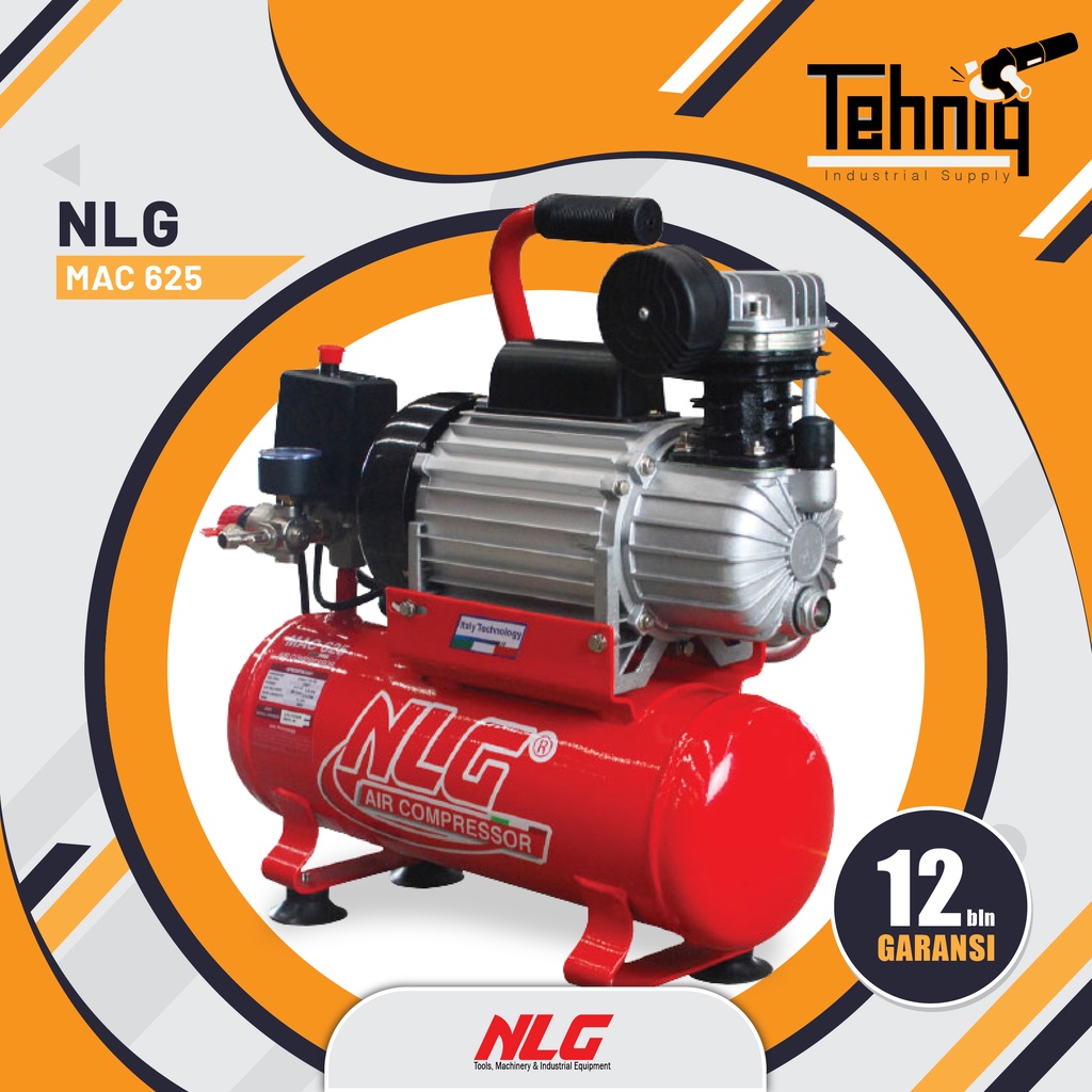 Nlg Mac 625 Kompresor Angin Listrik Direct Driven Compressor