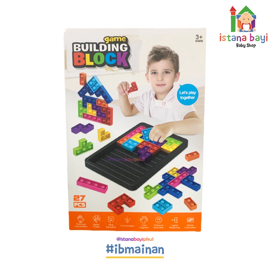 Mainan Anak Edukasi Game Building Block Set - Mainan Anak