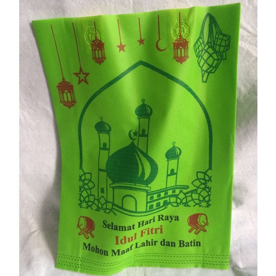 

Goodie Bag Idul Fitri 1 LUSIN Ukuran 30x40x8 cm / Tas Parcel Lebaran Tas Tempat Kue Kering Lebaran