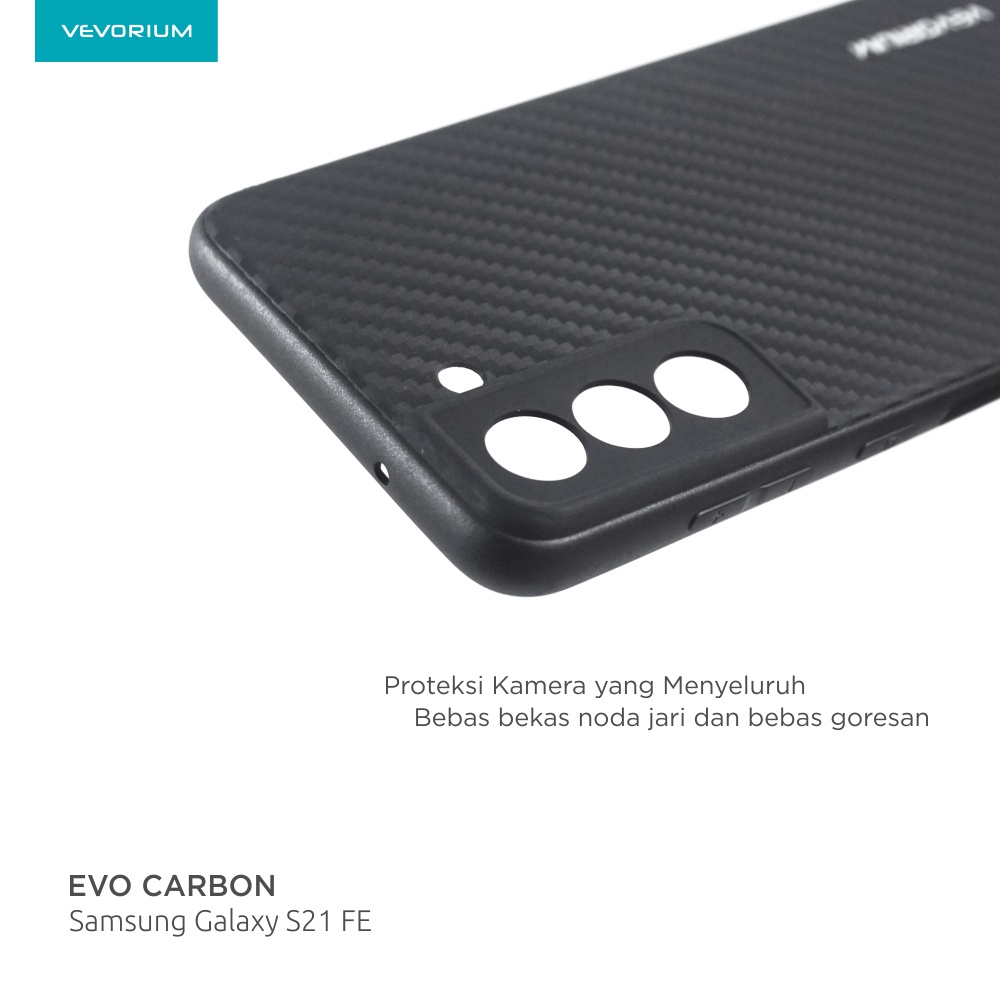 VEVORIUM EVO CARBON Samsung S21 FE Soft Case Ultra Slim Softcase