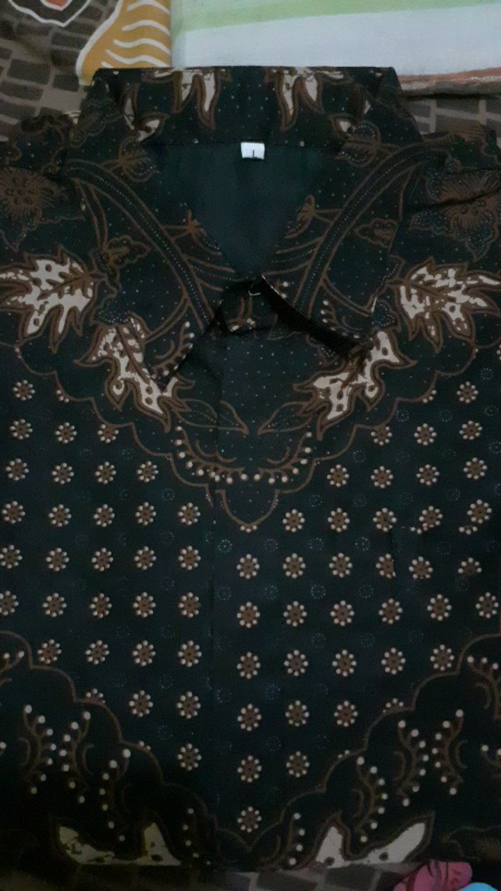 Atasan Batik Pria | Perwira Lengan Panjang | Batik Kanaya