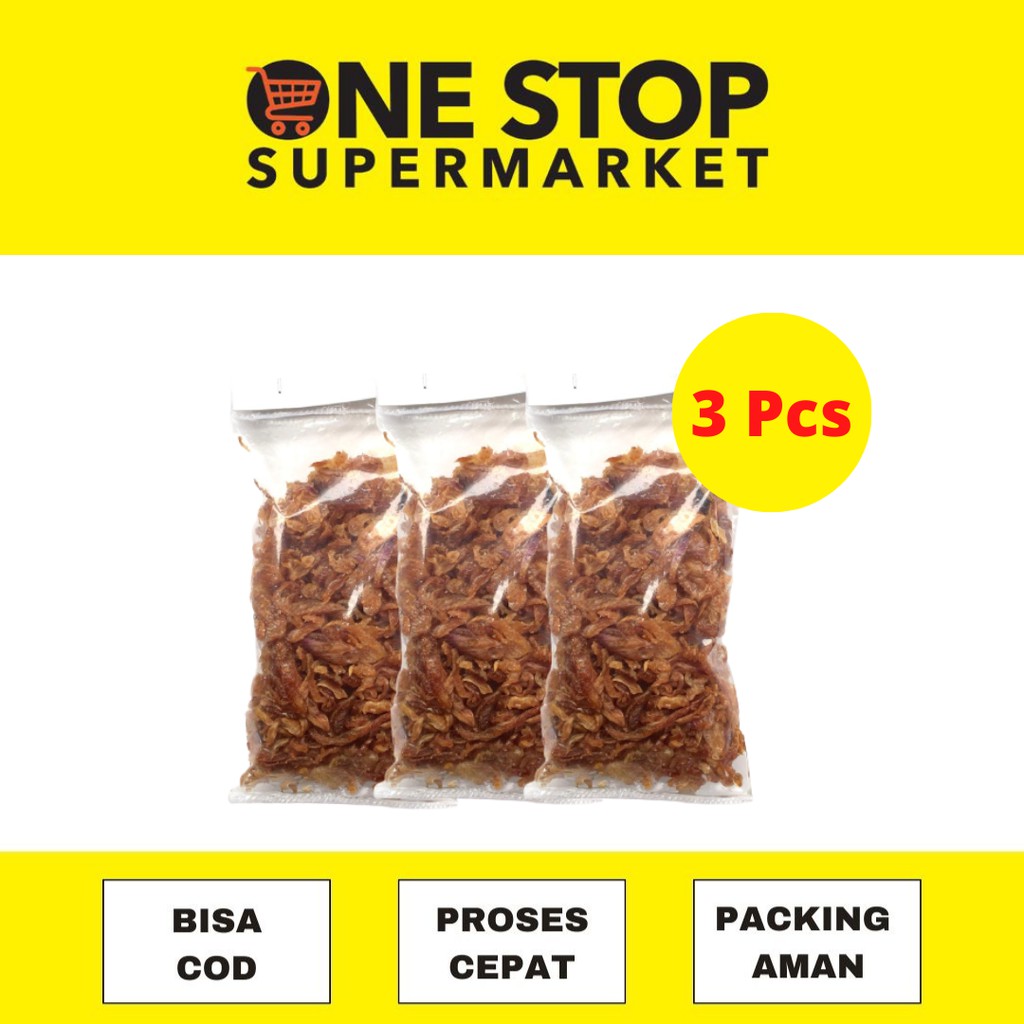

[3 Pcs] Bawang Goreng Homemade