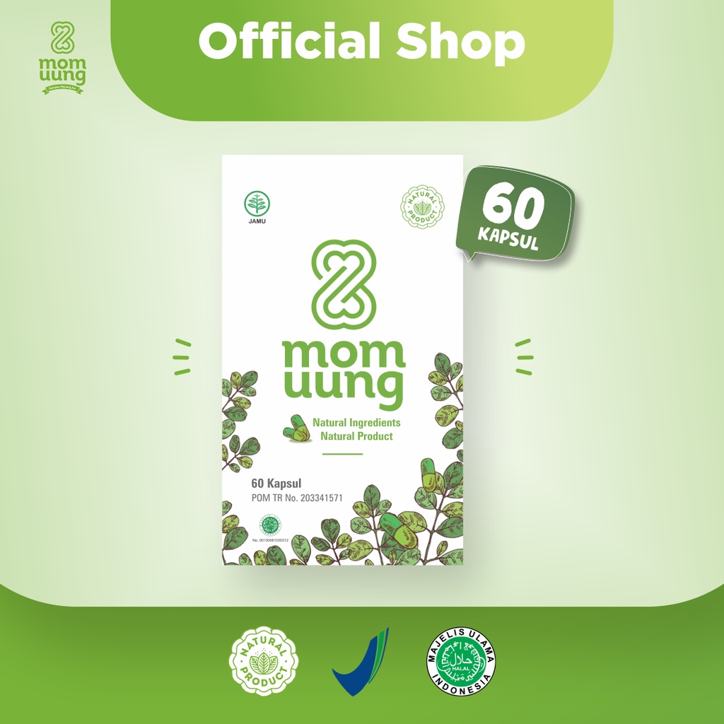 ASI BOOSTER MOM UUNG 30 &amp; 60 KAPSUL / MOMUUNG PELANCAR ASI PURWOKERTO BANYUMAS