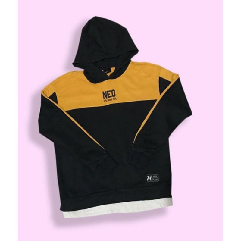 Jaket Sweater Hoodie Unisex Hangten NeoStreet 1960