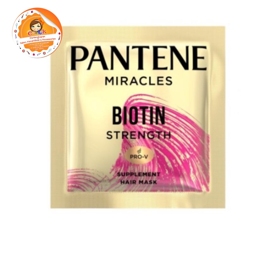 Jual Pantene Conditioner Miracles Biotin Strength Daily Hair Supplement