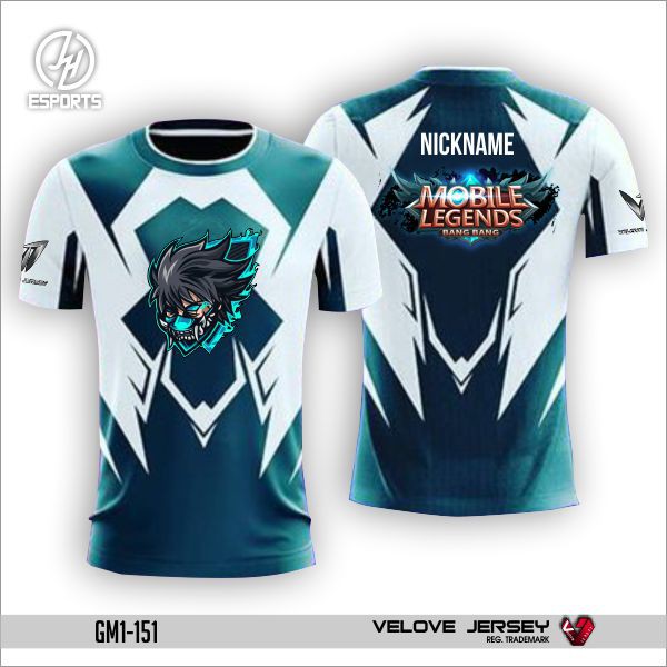 Baju Game / Jersey Gaming Esports Original Printing Sublime {COD}