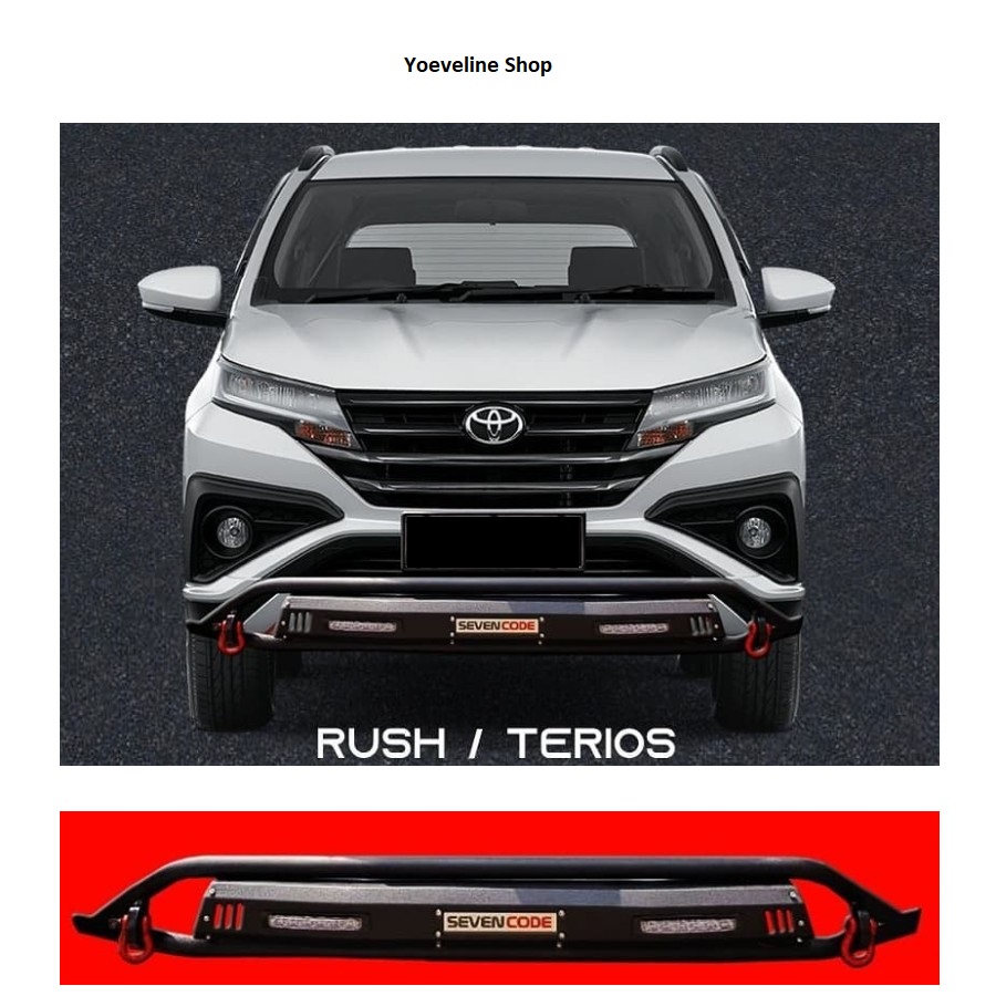 Tanduk Cobra Sevencode Bumper Depan Rush Terios