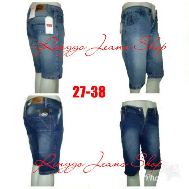 ORIGINAL ORI 100% COD Celana Jeans Pendek Slimfit Casual Pria Remaja Dewasa Biowash Bioblitz Distro