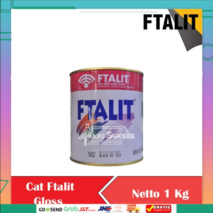 

CAT FTALIT KANSAI PAINT F TALIT CAT SYNTHETIC MINYAK BESI KAYU SUPER GLOSS KILAP 1 KG WARNA LENGKAP Terbaru