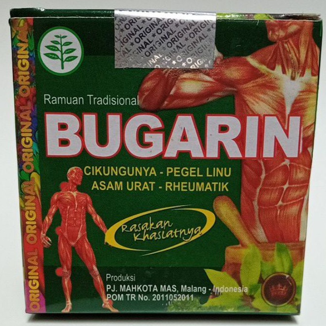 

BUGARIN herbal manjur untuk mengobati asam urat rheumatik pegal linu nyeri otot memulihkan tenaga mengurangi rasa lelah letih dan lesu