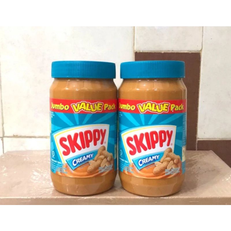 

skippy CHUNKY 500gr | CREAMY peanut butter 500g selai kacang | crunchy 1,36kg impor