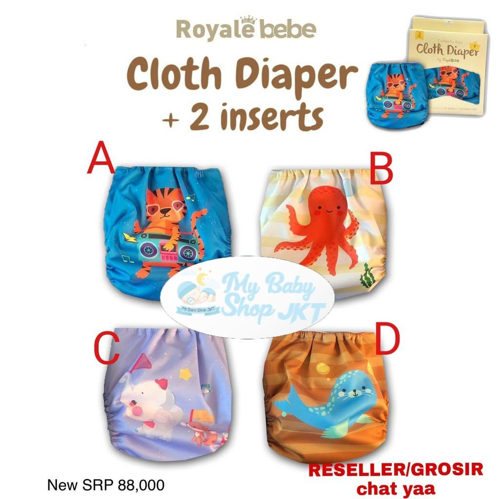 Harga Royale Bebe Cloth Diaper Terbaru Juli 21 Biggo Indonesia
