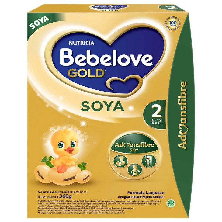 BEBELOVE GOLD SOYA 2 360 GRAM