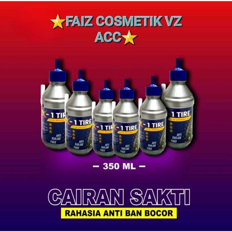 Cairan Ban Tubles GEN X TIRE  350ml/ Cairan Ban Tubles Anti Bocor Premium terlaris dan murah(original)