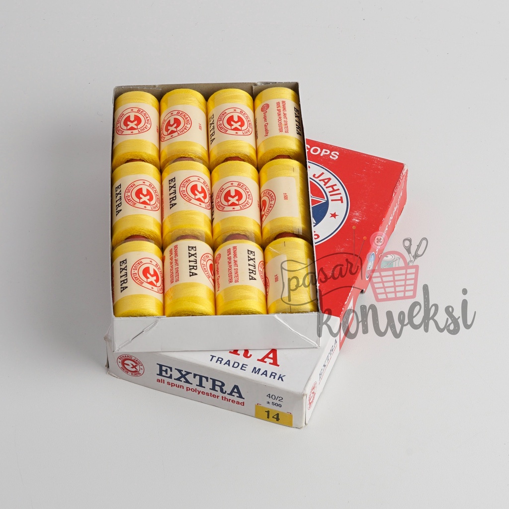 Benang EXTRA Kuning Kenari 14