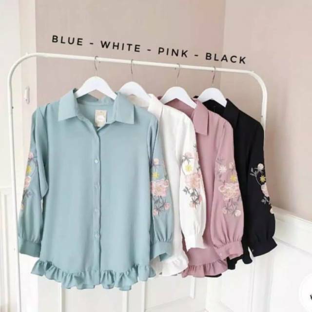 Shakayla Fashion floria SHIRT Jn Terbaru