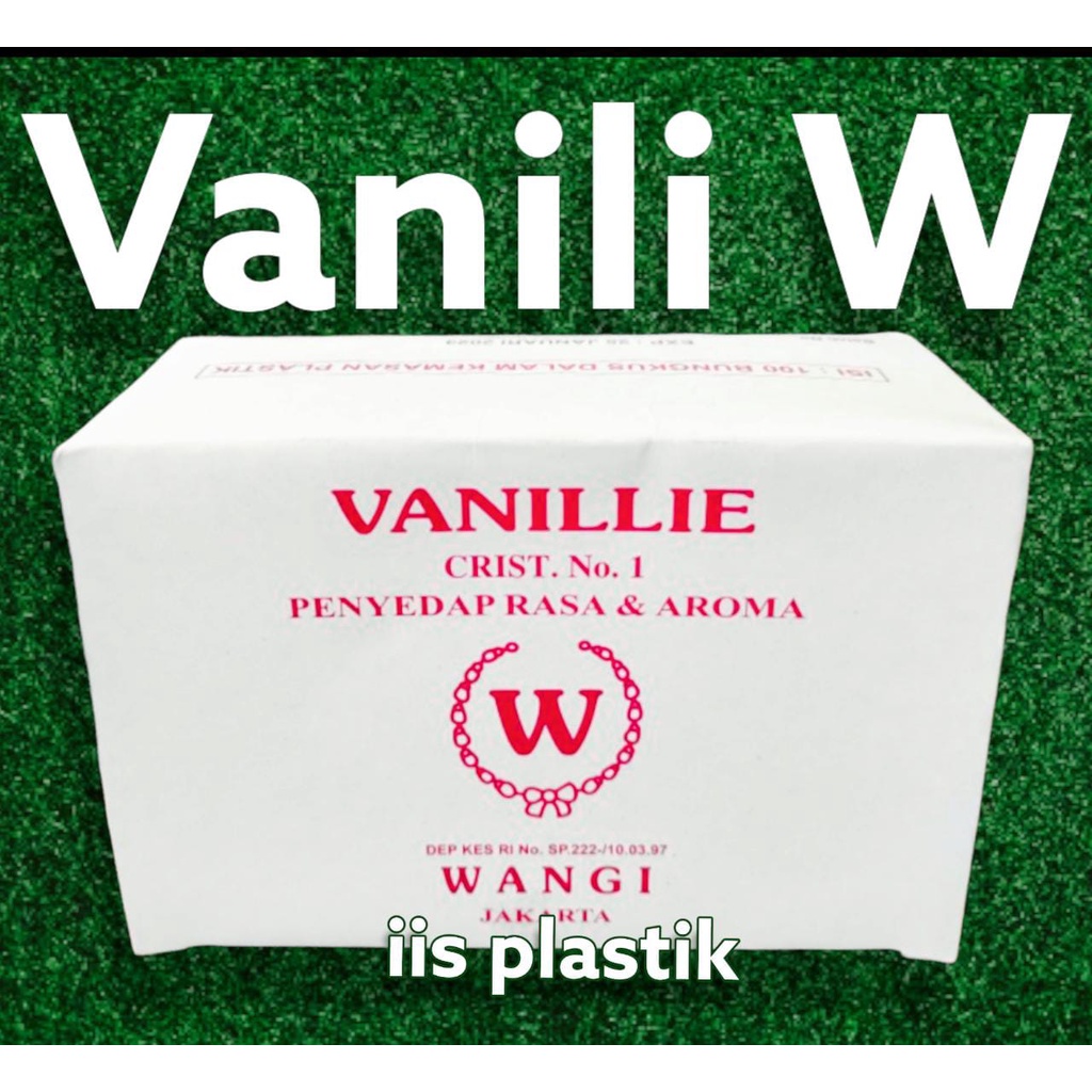 Vanilie W Wangi isi 100bks