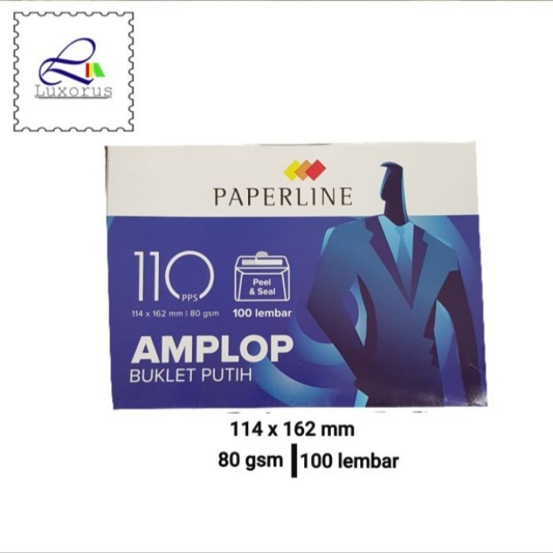 

Amplop Paperline 110 PPS Polos Tanggung