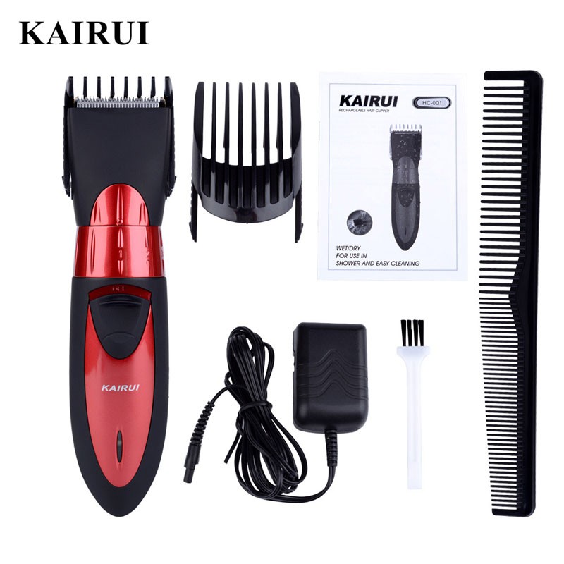 Electric Shaver Alat Cukur Potong Rambut Jenggot Elektrik KAIRUI HC001