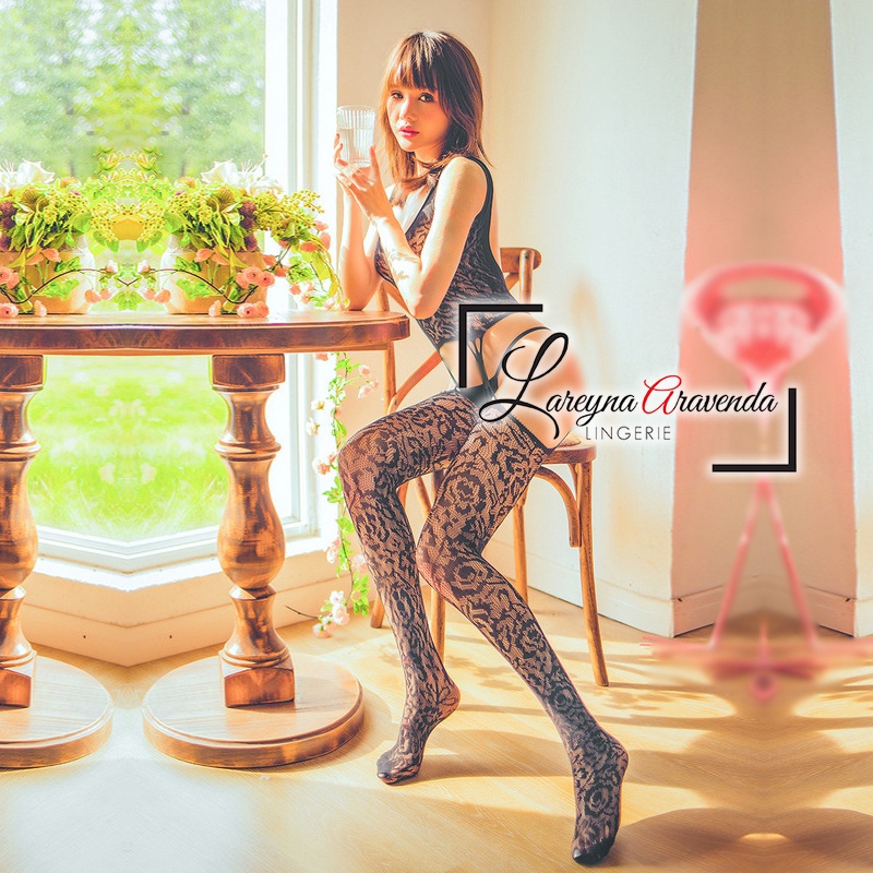 Lingerie Seamless Body Stocking Seksi Model Sexy Tiger Pattern LG389