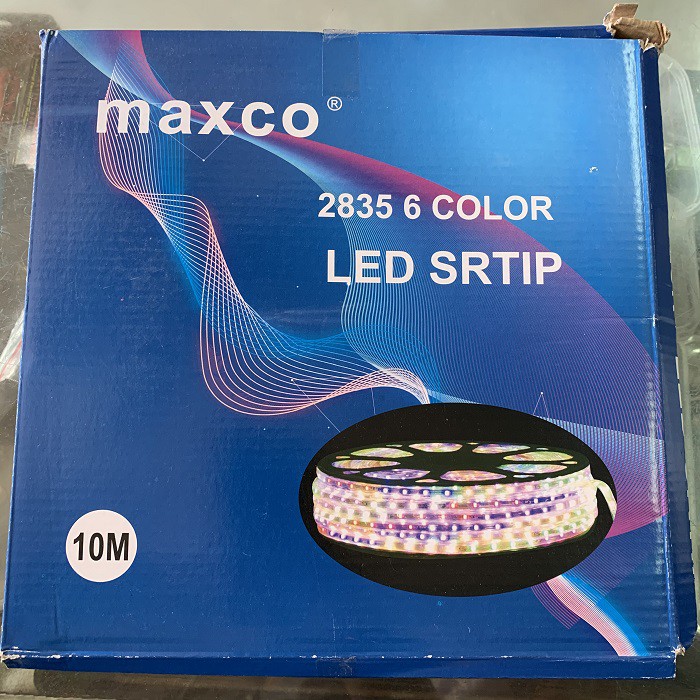 Lampu Strip Led RGB Warna Warni 10M Meter Maxco