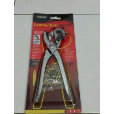 Tang Pembolong Ikat Pinggang,Karer Leather Hole Visking+Mata Press
