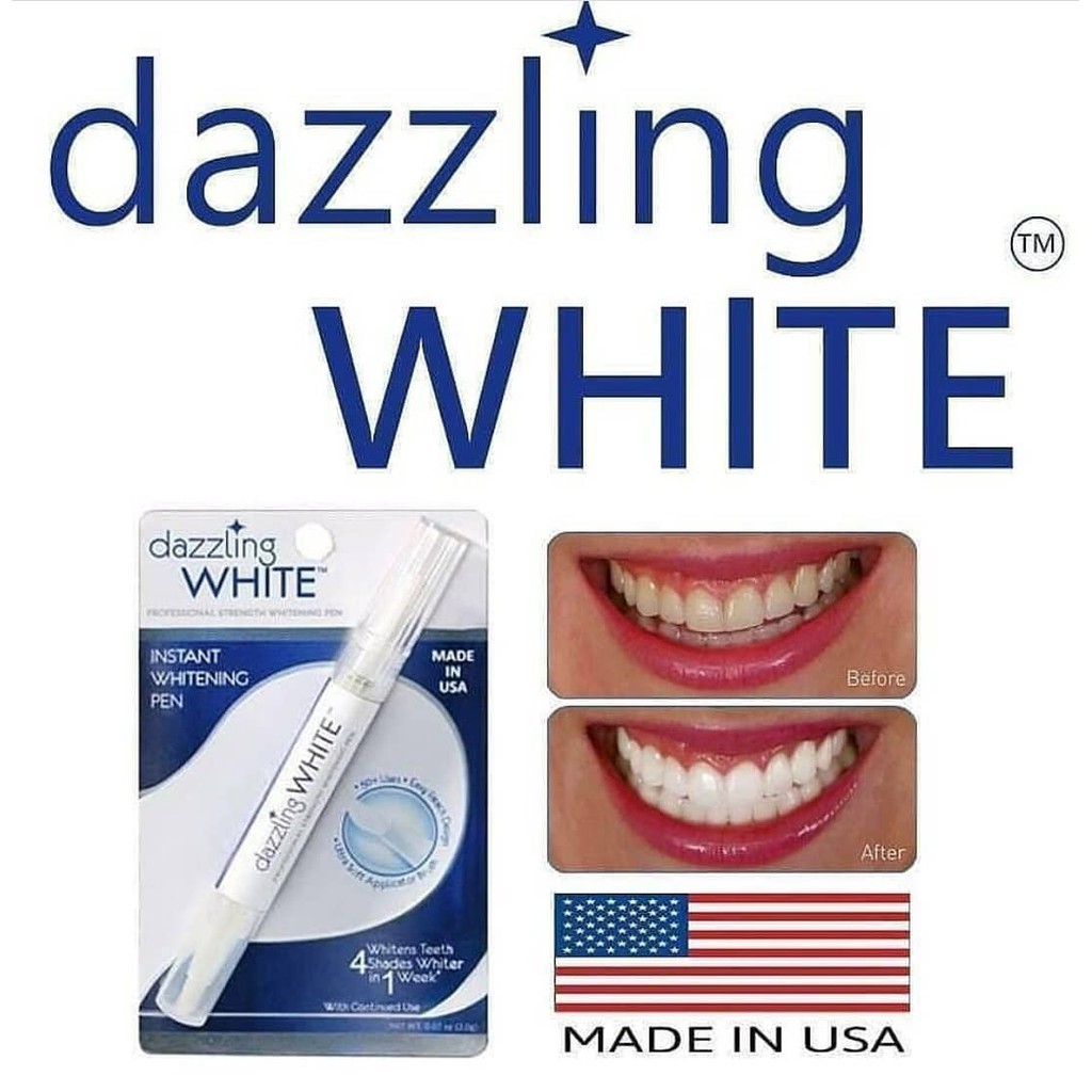 Dazzling White 4 in 1 Teeth Whitening Spidol Pemutih Gigi