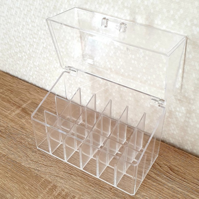 

Lucu Organizer Storage Acrylic Transparant Lipstick Crayon Cosmetic Clear Hot Sale
