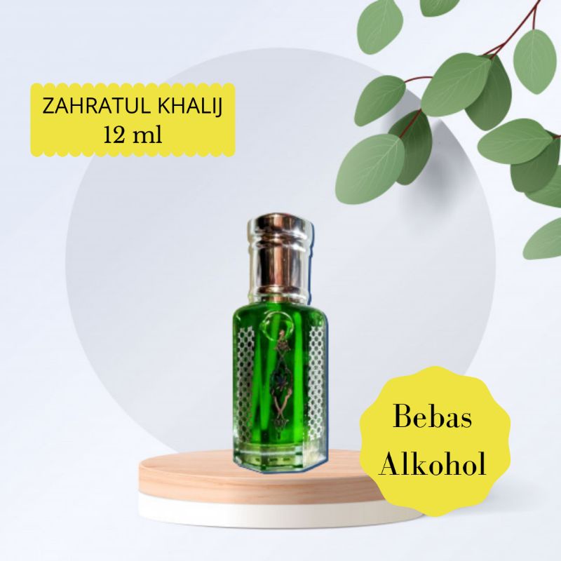 Zahratul Khalij/Parfum Original Zahratul Khalij 12ml/Minyak Wangi Zahratul Khalij/