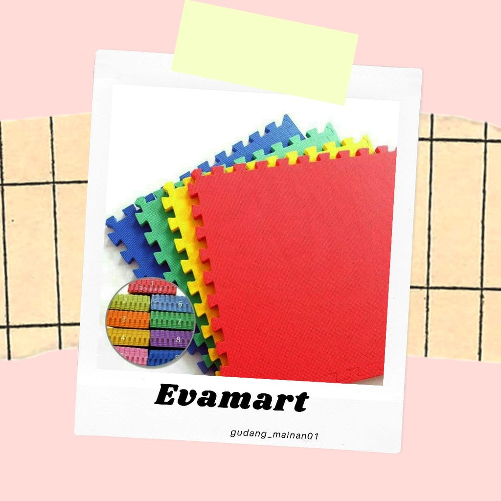 Puzzle Matras Evamat 60 x 60 cm Polos