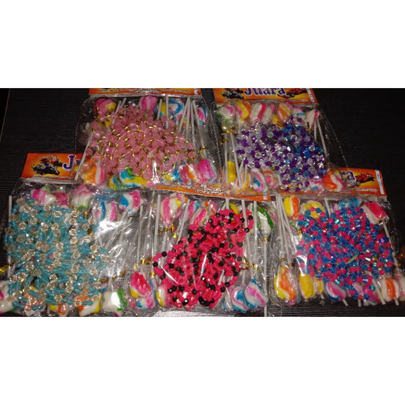 

permen lolypop berhadiah gelang
