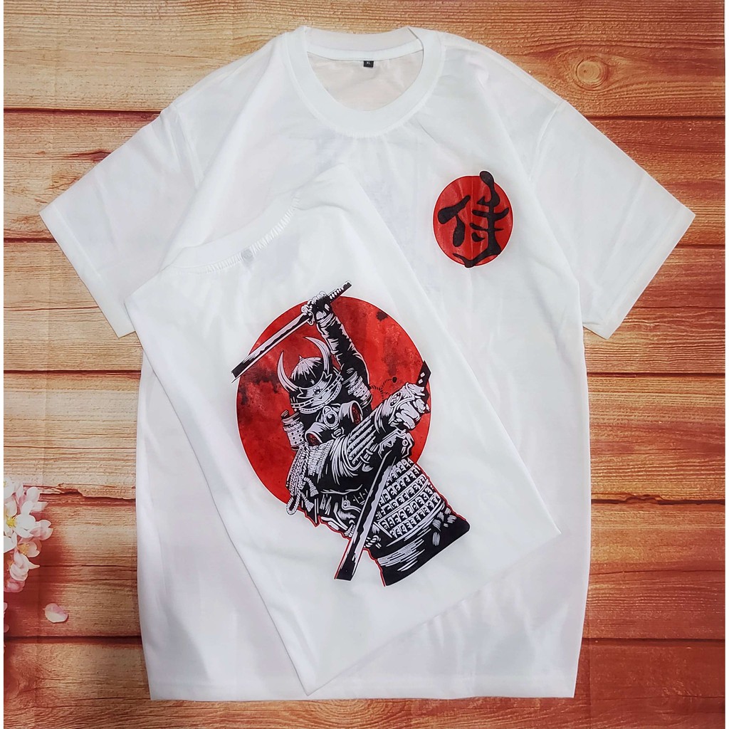 kaos pria/DAI RED MONTH/kaos hitam/kaos samurai