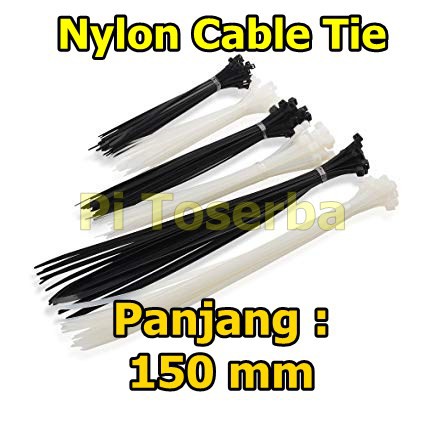 Kabel Tis 150 mm 15 cm x 3.6 mm Cable Tie Ties