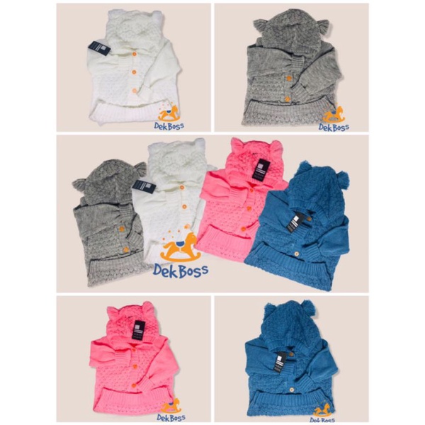 [2-4TH] Sweater rajut anak sweter rajut sweater anak jaket rajut hoodie anak jacket anak knitwear