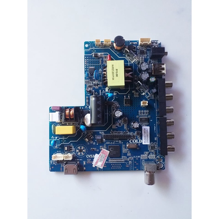 MB Mainboard PLD 24D9050 Modul Mesin TV LED polytron  24d9050 PSU Regulator