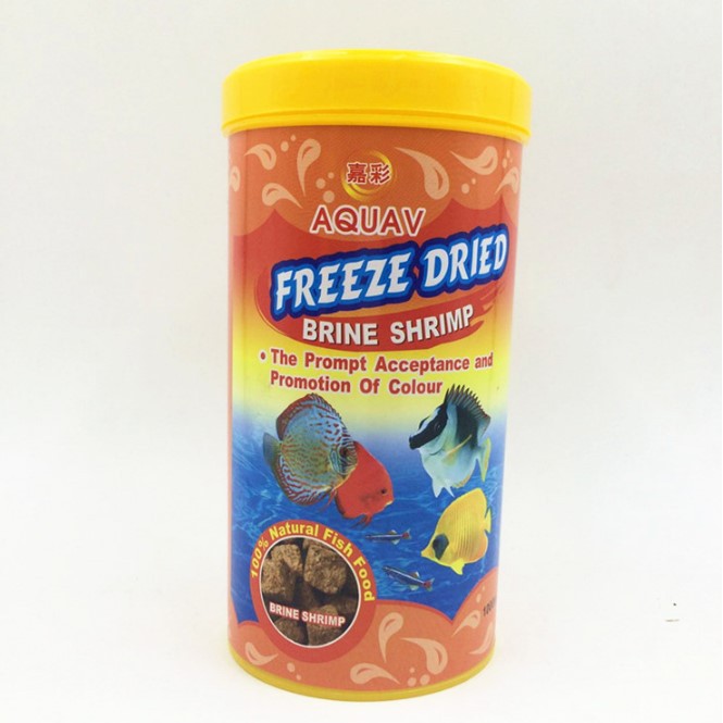 250ml Brine Shrimp Freeze Dried Artemia Kering Pakan Ikan