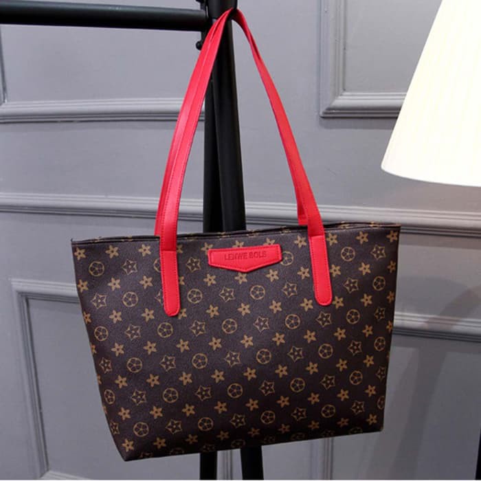 NR tas pundak kulit LV shoulder bag bta166   Hitam