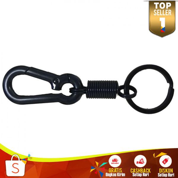 Karabiner Per Stainless Steel QC3 Carabiner Buckle Hanging Aluminum Backpack Kuat Mudah Digunakan