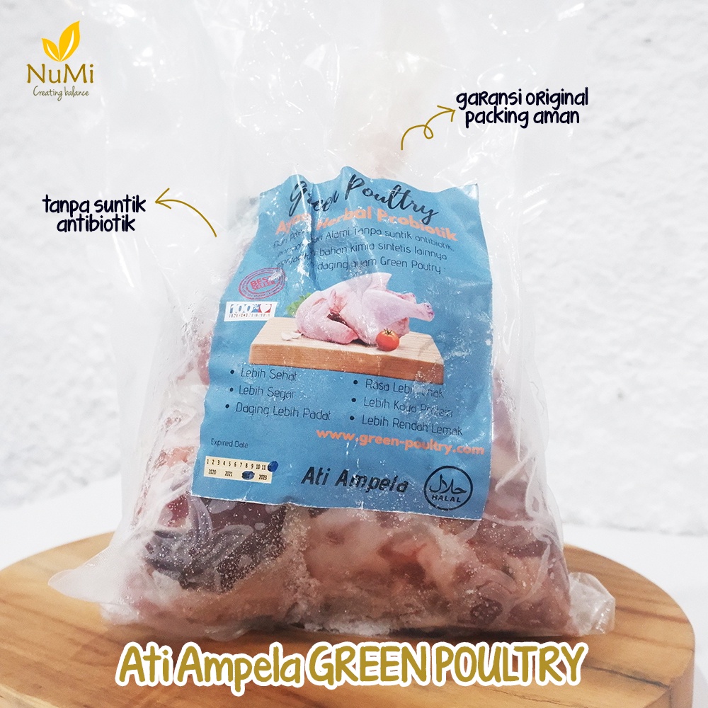 

Ayam Ati Ampela Herbal Probiotik Chicken Liver - Green Poultry
