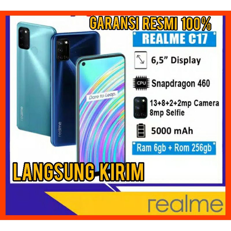 Realme C17 Ram 6GB 256GB GARANSI RESMI