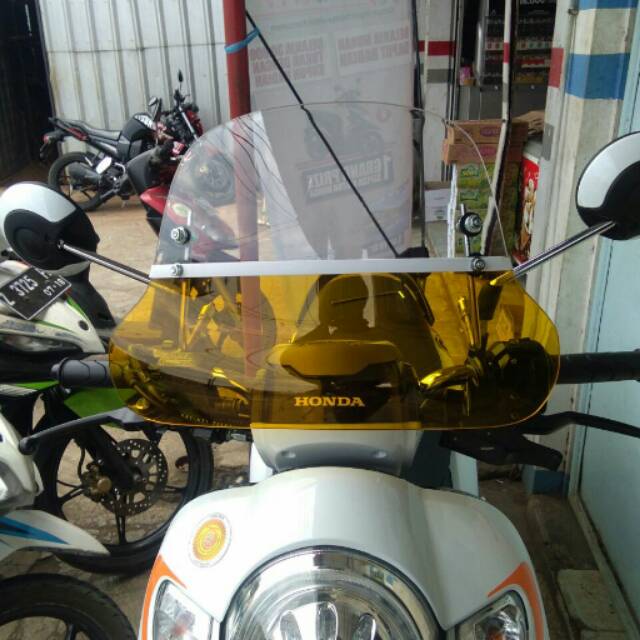 Visor scoopy whindshield scoopy 2017 aksesoris scoopy