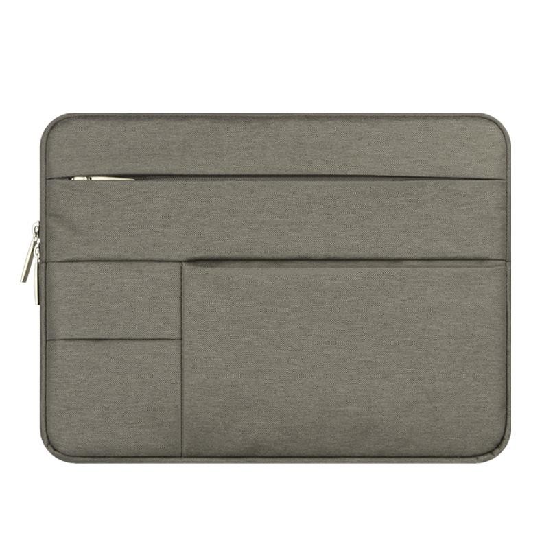 Tas Laptop Macbook Softcase Sleeve Nylon Extra Pocket 13 14 inch