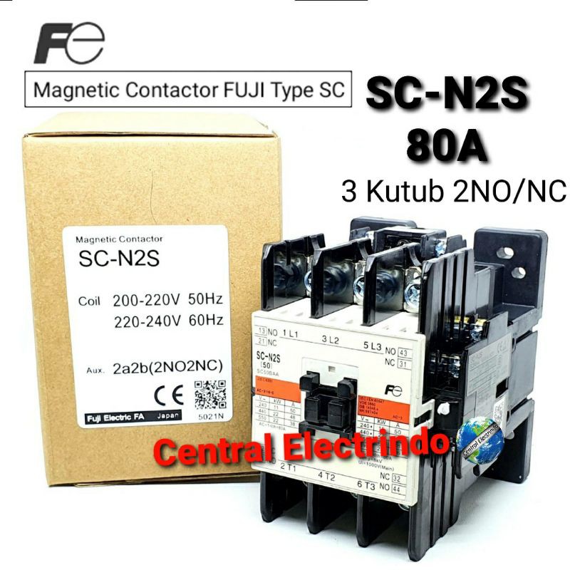 Kontaktor Contactor SC-N2S AC 220V.