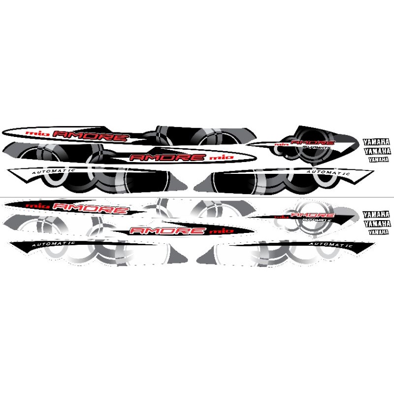 STRIPING MIO AMORE / THAILAND / STICKER AMORE / STICKER MIO AMORE