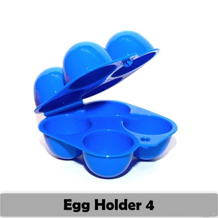 Tempat Telur Isi 4 Egg Holder Case Outdoor Camping Masak Portable