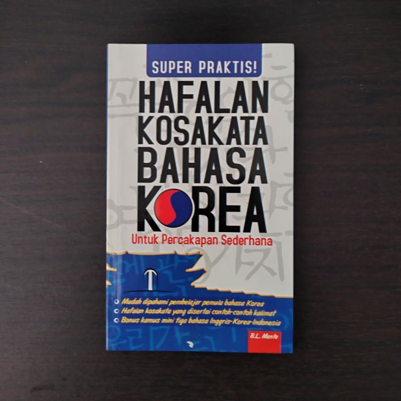 Buku Bahasa: Super Praktis Hafalan Kosakata Bahasa Korea