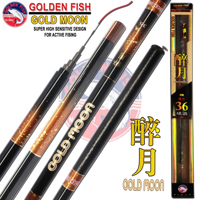 POLE / TEGEK GOLDEN FISH GOLD MOON