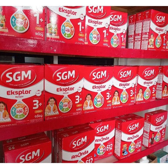 Susu SGM 0-6 6-12 1+ 3+ 5+ Madu Vanila 900gr 900gram 1000gr 1000gram 1kg 1 kg