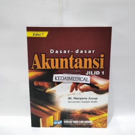 BUKU DASAR-DASAR AKUNTANSI JILID 1 HARYONO JUSUP TERLARIS